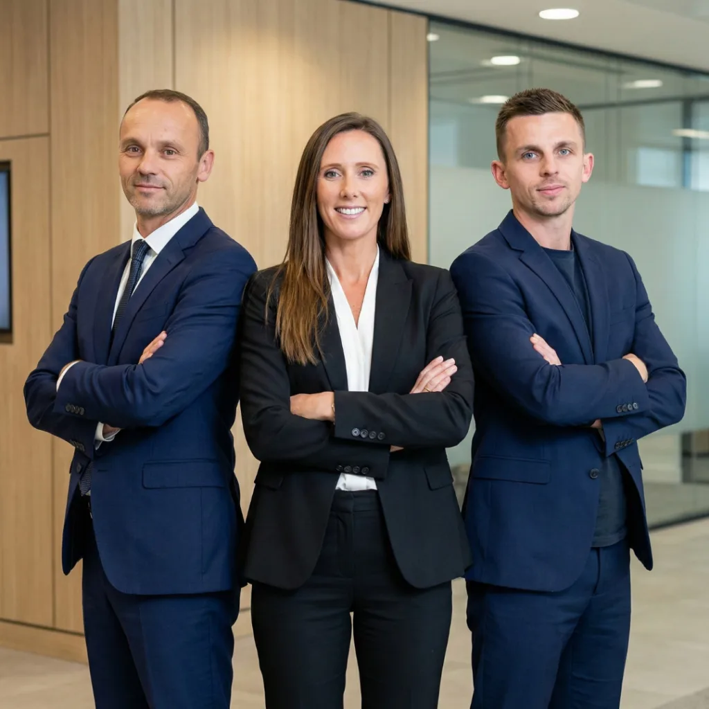Commercial Finder team: Brad, Donna and Jerome